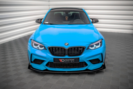 Maxton Design Street Pro Frontsplitter V.1 + kleppen BMW M2 Competition F87