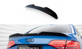 Maxton Design SPOILERKAP 3D AUDI S4 SEDAN B8 Gloss Black