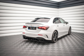 Maxton Design Achtersplitter (met verticale stangen) V.1 Mercedes A 35 AMG Sedan V177