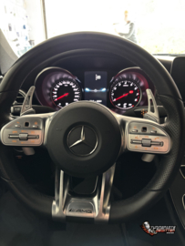 😎😎Mercedes Benz C180 Coupe 2019 AMG Line Provided with a C43 AMG Look Diffuser with Exhaust Tips😎😎