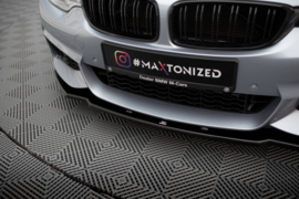Maxton Design FRONT SPLITTER V.1 voor BMW 4 Coupé / Gran Coupé / Cabrio M-Pack F32 / F36 / F33