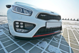 Maxton Design FRONTSPLITTER V.1 KIA CEE'D / PRO CEE'D GT MK2