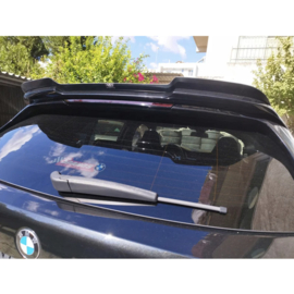 Motordrome Dakspoiler (Spoiler Cap) passend voor BMW 1-Serie (F40) M-Sport/128ti/M135i 2019-2024 (ABS Glanzend zwart)