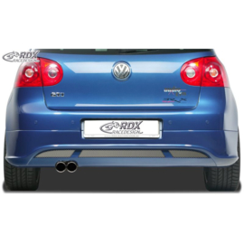 Achterskirt passend voor Volkswagen Golf V Hatchback 3/5-deurs 2003-2008 'V2' (uitlaat links) excl. Variant/Plus (ABS)