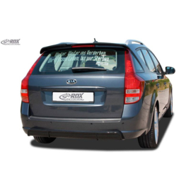 Achterskirt 'Diffusor' passend voor Kia Cee'd ED SW 2007-2012 (ABS zwart glanzend)
