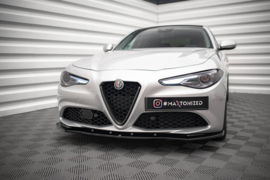 Maxton Design VOORSPLITTER V.1 ALFA ROMEO GIULIA SPORT Gloss Black