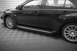 Maxton Design Street Pro Zijskirts Diffusers + Flaps Mitsubishi Lancer EVO X