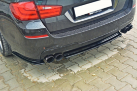 Maxton Design Achtersplitter voor BMW 5 F11 M-PACK (past op twee dubbele uitlaateinden)