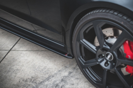 Maxton Design SIDESKIRTS DIFFUSERS V.2 AUDI RS3 8V SPORTBACK FACELIFT Gloss Black