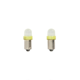 BA9S LED Lampen 12V Geel, set à 2 stuks