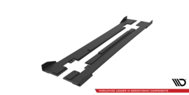 Maxton Design Street Pro Zijskirts Diffusers + Flaps Mercedes-AMG CLA 45 C117 Facelift