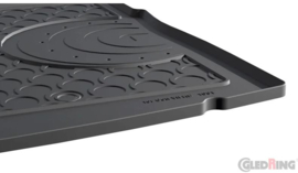 Rubbasol (Rubber) Kofferbakmat passend voor Volkswagen Golf VII HB 3/5-deurs 2012-2019 incl. e-Golf (Hoge variabele laadvloer)