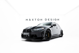 Maxton Design Frontsplitter V.4 CSL Look BMW M4 G82 / M3 G80 + BMW M3 Sedan / Touring G80 / G81 + BMW M4 G82 / G82 Facelift