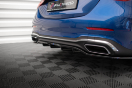 Maxton Design Achtersplitter (met verticale stangen) Mercedes-Benz C AMG-Line W206