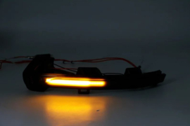Set LED Zijspiegel-Knipperlichten passend voor Volkswagen Passat (3G) 2014- & Arteon 2017- - Rookgrijs - incl. Dynamic Running Light