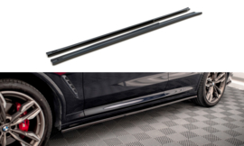 Maxton Design ZIJ-ROKKEN DIFFUSERS V. voor BMW X3 M40d / M40i / M-Pack G01