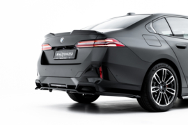 Maxton Design Achtersplitter (met verticale stangen) V.1 BMW 5 M-Pack G60 + BMW 5 / i5 M-Pack Sedan / Touring G60 / G61