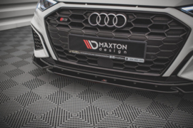 Maxton Design VOORSPLITTER V.3 AUDI S3 / A3 S-LINE 8Y Gloss Black