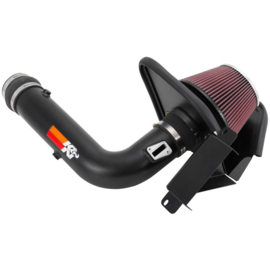 K&N High Performance Air Intake Kit passend voor Ford Flex/Taurus 3.5L V6 excl. Turbo 2013-2019 - Zwart (77-2576KTK)