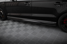 Maxton Design STREET PRO SIDESKIRTS DIFFUSERS AUDI RS3 SEDAN 8V FACELIFT