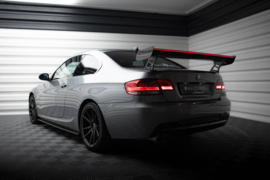 Maxton Design Carbon Spoiler Met Externe Beugels Staanders + LED BMW 3 / M3 Coupé E92