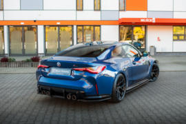 Maxton Design Achterzijde splitters V.2 BMW M4 G82 / G82 Facelift