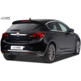 Achterskirt 'Diffusor' passend voor Opel Astra J 5-deurs 2009-2015 excl. Sportstourer (PUR)