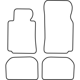 Automatten passend voor BMW 7 serie 1994-2001