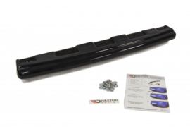 Maxton Design Achtersplitter Mitsubishi Lancer Evo X (met verticale spijlen)