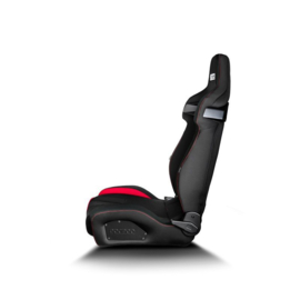 Sparco Sportstoel R333 - Zwart/Rood - Verstelbaar