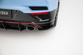 Maxton Design Street Pro Achterzijde Splitters Hyundai Veloster N Mk2