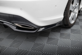 Maxton Design Achtersplitter (met verticale stangen) Mercedes-Benz CLA C117 Facelift