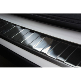 RVS Achterbumperprotector passend voor BMW X1 F48 2015-2022 'Ribs'