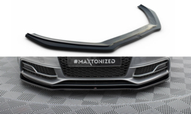 Maxton Design VOORSPLITTER V.2 AUDI S5 / A5 S-LINE 8T FL Gloss Black