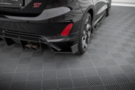 Maxton Design Achterzijde splitters V.4 + flappen Ford Fiesta ST Mk8