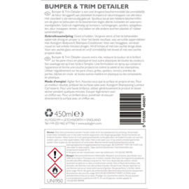Autoglym Bumper & Trim Detailer Spray 450ml