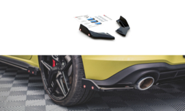 Maxton Design Achterzijsplitters V.1 + kleppen Volkswagen Golf GTI Clubsport Mk8