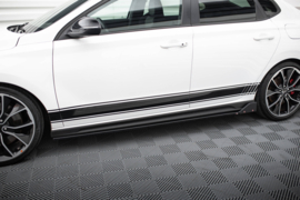 Maxton Design Zijskirts Diffusers V.5 + Flaps Hyundai I30 N Mk3 / Mk3 FL Hatchback/Fastback