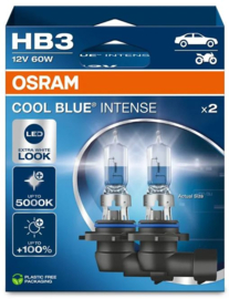 Osram Cool Blue Intense NextGen Halogeen lampen - HB3 (9005) - 12V/60W - set à 2 stuks