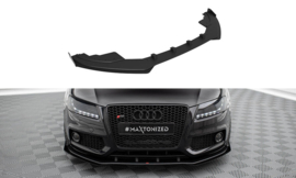 Maxton Design Street Pro Frontsplitter + kleppen Audi S5 / A5 S-Line 8T
