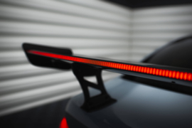 Maxton Design Carbon Spoiler Met Interne Beugels Staanders + LED BMW M3 G80 / M340i G20 / 3 M-Pack G20 / 3 Standaard G20