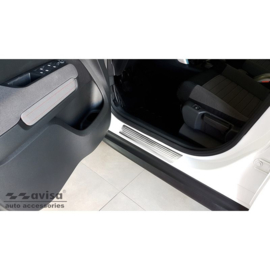 RVS Instaplijsten passend voor Citroën C3 Aircross II 2017- 'Lines' - 4-delig