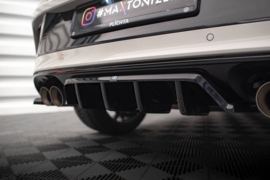 Maxton Design Achtersplitter (met verticale stangen) Volkswagen T-Roc R / R-Line Mk1 Facelift