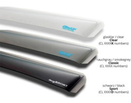 ClimAir Zijwindschermen Helder passend voor Audi A3 (8Y) Sedan 2020-