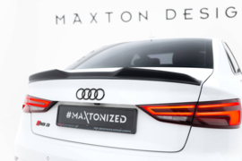Maxton Design SPOILERKAP 3D AUDI A3 / A3 S-LINE / S3 / RS3 SEDAN 8V
