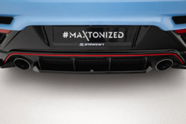 Maxton Design Centrale achtersplitter voor Hyundai Veloster N Mk2