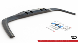 Maxton Design Achtersplitter (met verticale stangen) V.1 Mercedes A 35 AMG Sedan V177