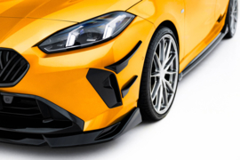Maxton Design Voorbumpervleugels (Canards) BMW 1 M-Pack F70 + BMW M135i F70