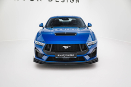 Maxton Design Street Pro Frontsplitter + Flaps Ford Mustang GT Mk7