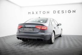Maxton Design Achterspoiler Audi A4 B8 Facelift (uitvoering zonder uitlaten)